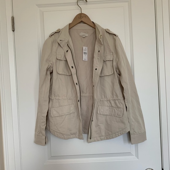 BNWT LOFT tan jacket - Picture 2 of 3